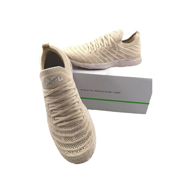 Athletic Propulsion Labs APL TechLoom Wave Vanilla Marble Casual Shoes Men’s 9.5 - Picture 3 of 8